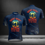 Bigfoot Doesn't Believe In You Either Short Sleeve Cycling Jersey For Men, Funny Sasquatch Cycling Jerseys CZ0154