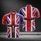 United Kingdom Flag Cycling Short Sleeve Jersey For Men, United Kingdom Cycling Jerseys CG0608