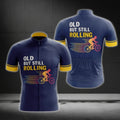 Old But Still Rolling Cycling Short Sleeve Jersey For Men, Funny Cycling Jerseys CG0078