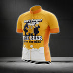 Don't Forget The Beer After The Ride Cycling Jersey Short Sleeve For Men, Beer Cycling Jerseys CG0281