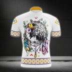 Eagle Native American Cycling Short Sleeve Jersey For Men, Native Pride Cycling Jerseys CG0157