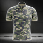 Camouflage Cycling Short Sleeve Jersey Mens, Camo Cycling Jerseys CG0008