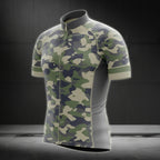 Camouflage Cycling Short Sleeve Jersey Mens, Camo Cycling Jerseys CG0008