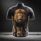 Men's Lion Short Sleeve Cycling Jersey, Lion Cycling Jerseys CG0383