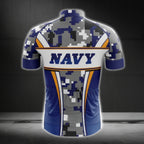 US Navy Camouflage Cycling Jersey Short Sleeve Mens, Army Cycling Jerseys CG0158