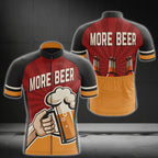More Beer Men's Short Sleeve Cycling Jersey, Beer Cycling Jerseys CG0011