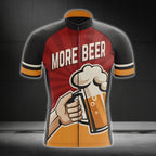 More Beer Men's Short Sleeve Cycling Jersey, Beer Cycling Jerseys CG0011