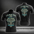 I Can Do All Things Through Christ Who Strengthens Me Cycling Short Sleeve Jersey For Men, Christian Cycling Jerseys CG0160