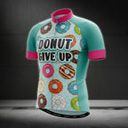 Donut Give Up Men's Short Sleeve Cycling Jersey For Mens, Donut Cycling Jerseys CZ0091
