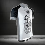 Chihuahua On Bicycle Custom Short Sleeve Cycling Jersey Mens, Custom Chihuahua Cycling Jersey CG0673