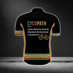 Cycopath Defination Vintage Cycling Short Sleeve Men Jersey, Vintage Cycling Jersey CG0877