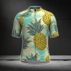 Men's Pineapple Cyling Short Sleeve Jersey, Pineapple Cycling Jerseys CG0363