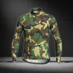 Men's Camouflage Cycling Long Sleeve Jersey, Camo Cycling Jersey CE0008