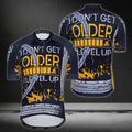 I Don't Get Older I Level Up Men's Short Sleeve Cycling Jersey, Funny Cycling Jerseys CZ0034