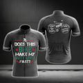 Does This Bike Make My Butt Look Fast Men's Short Sleeve Cycling Jersey, Funny Cycling Jersey CG0392