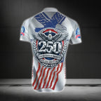 Custom Eagle 250 United States Cycling Short Sleeve Jersey For Men, Custom 250 Years 4th Of July Cycling Jerseys CG0678