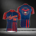 Custom 250 America US Flag Red And Blue Cycling Short Sleeve Men Jersey, Custom Cycling Jerseys For 250 Anniversary CG0679