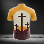 Cross Christian Cycling Short Sleeve Jersey Mens, Christian Cycling Jerseys CG0293
