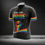 Ride With Pride Men's Cycling Short Sleeve Jerseys, LGBT Pride Cycling Jerseys CG0167