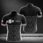 Italy Flag Cycling Short Sleeve Jersey For Mens, Italy Patriotic Cycling Jersey CG0020