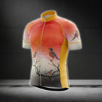 Bird Cycling Short Sleeve Jersey For Men, Bird Lovers Cycling Jerseys CG0613