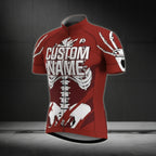 Custom Mens Skeleton Cycling Short Sleeve Jersey, Custom Cycling Jersey CZ0005