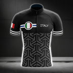 Italy Flag Cycling Short Sleeve Jersey For Mens, Italy Patriotic Cycling Jersey CG0020