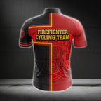 Firefighter Cycling Team Short Sleeve Cycling Jersey For Men, Firefighter Cycling Jerseys CG0294