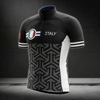 Italy Flag Cycling Short Sleeve Jersey For Mens, Italy Patriotic Cycling Jersey CG0020