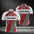 Custom White Black And Red Short Sleeve Cycling Team Jersey Mens, Custom Team Cycling Jerseys CG0519