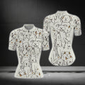 Women's Dog Lover Cycling Short Sleeve Jersey For Men, Dog Cycling Jerseys For Ladies CG0682