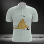 I'm Fat Cat Cycling Jersey Short Sleeve For Mens, Funny Cat Cycling Jerseys CG0023