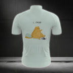 I'm Fat Cat Cycling Jersey Short Sleeve For Mens, Funny Cat Cycling Jerseys CG0023