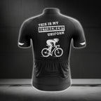 This My My Retirement Uniform Men's Short Sleeve Cycling Jersey, Funny Retirement Cycling Jerseys CG0298