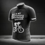 This My My Retirement Uniform Men's Short Sleeve Cycling Jersey, Funny Retirement Cycling Jerseys CG0298