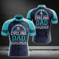 I'm A Cycling Dad Just Like A Normal Dad Except Much Cooler Cycling Short Sleeve Jersey, Dad Funny Cycling Jersey For Father Day CG0025