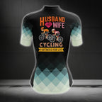 Husband And Wife Cycling Partners For Life Women's Cycling Short Sleeve Jersey, Women Cycling Jerseys For Couple Valentine Day CG0072