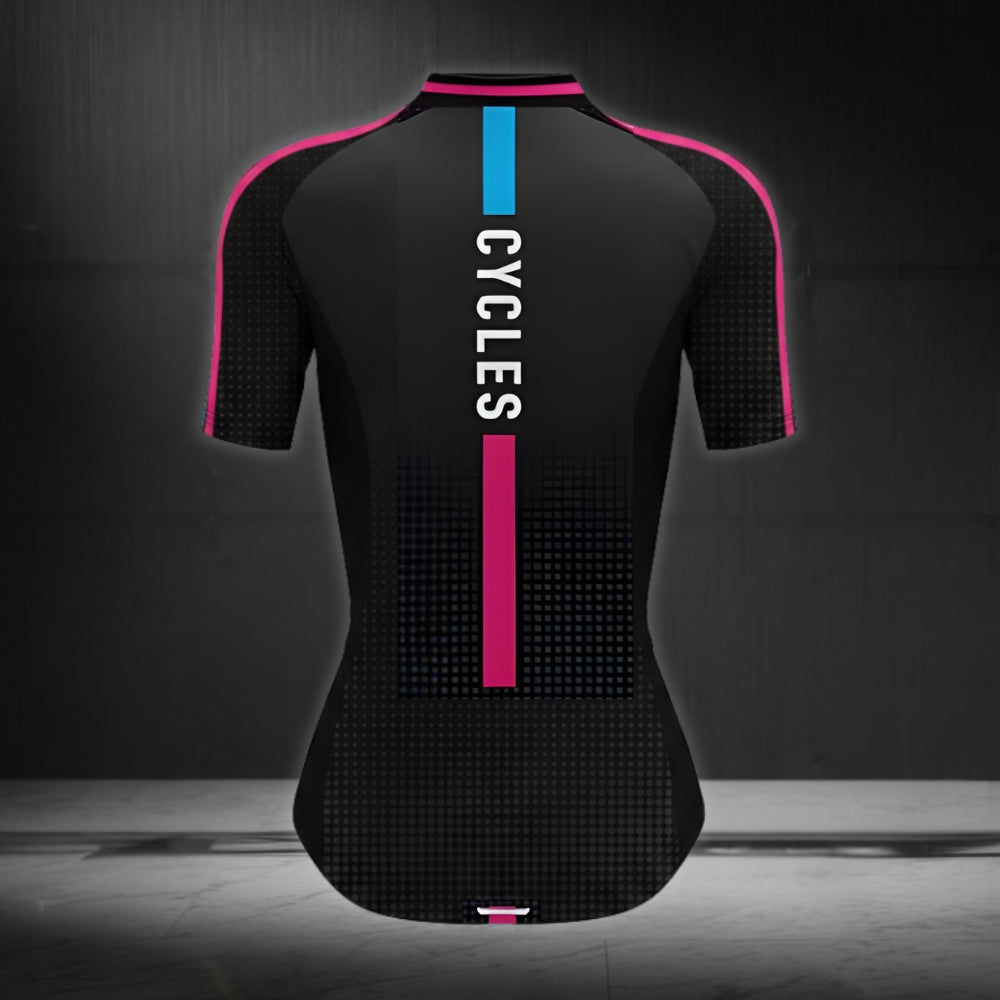 Powered Girls Cycles Short Sleeve Jersey For Womens, Cycling Jersey For Ladies CZ0060