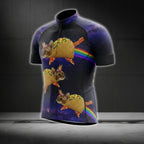 Funny Cat Taco Cycling Short Sleeve Jersey For Men, Taco Cycling Jerseys For Cat Lovers CG0175