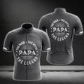 The Man The Myth The Legend Papa Cycling Short Sleeve Men Jerseys, Cycling Jerseys For Dad Father Day CG0176