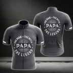 The Man The Myth The Legend Papa Cycling Short Sleeve Men Jerseys, Cycling Jerseys For Dad Father Day CG0176