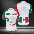 Mexico Flag Cycling Short Sleeve Jersey For Mens, Mexico Cycling Jerseys CZ0059
