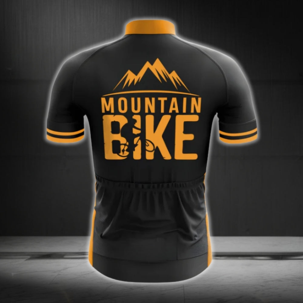 Smash Your T.V Go Ride A Bike Short Sleeve Men's Cycling Jersey, Funny Cycling Jerseys For Mens CG0402