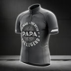 The Man The Myth The Legend Papa Cycling Short Sleeve Men Jerseys, Cycling Jerseys For Dad Father Day CG0176