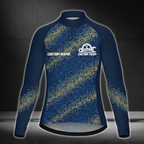 Custom Team Blue Cycling Long Sleeve Jersey For Mens, Custom Team Cycling Jerseys CZ0119