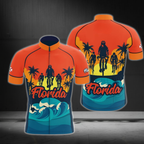 Men's Florida Short Sleeve Cycling Jerseys, Florida Cycling Jerseys CZ0120