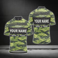 Custom Green Camo Cycling Short Sleeve Jersey Mens, Custom Camo Cycling Jerseys CG0525