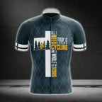 All I Need Today Is A Little Bit Of Cycling And A Whole Lot Of Jesus Men's Short Sleeve Cycling Jersey, Jesus Cycling Jersey CG0031