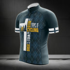 All I Need Today Is A Little Bit Of Cycling And A Whole Lot Of Jesus Men's Short Sleeve Cycling Jersey, Jesus Cycling Jersey CG0031