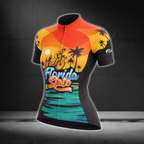 Florida State Women's Short Sleeve Cycling Jersey, Florida Cycling Jerseys For Ladies CZ0121